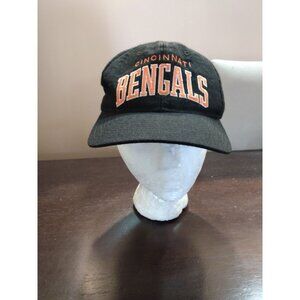 Vintage Starter Cincinnati Bengals Snapback Hat Arch Block Wool 90s